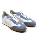 DL Sport sneaker wit/blauw 6258